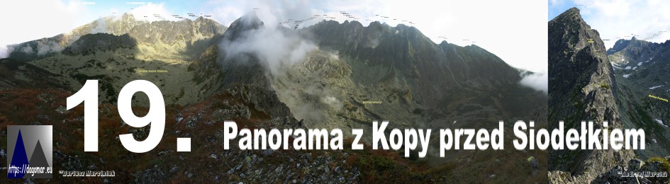 panorama z Siodełkowej Kopy
